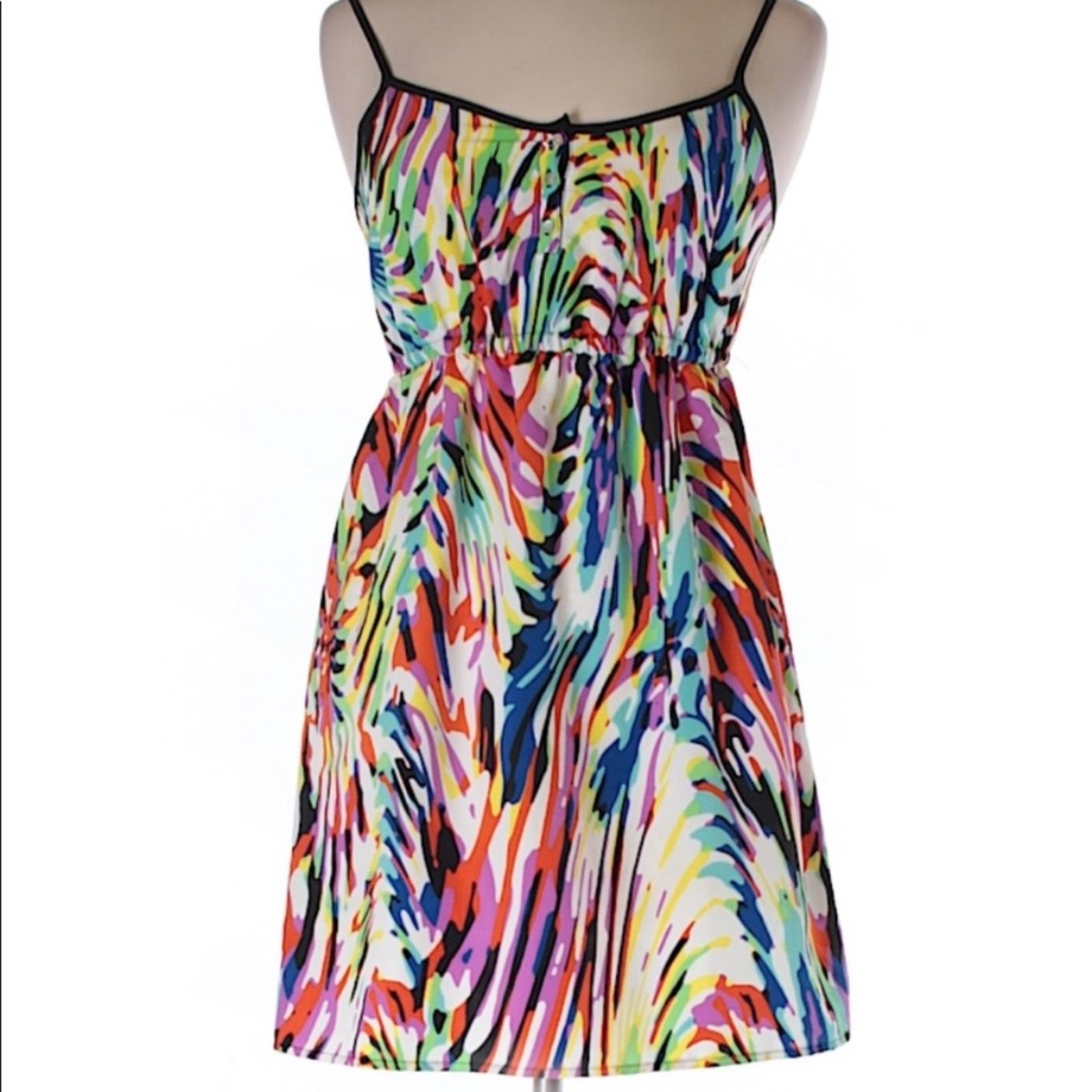 Colorful, Patterned Summer Dress
